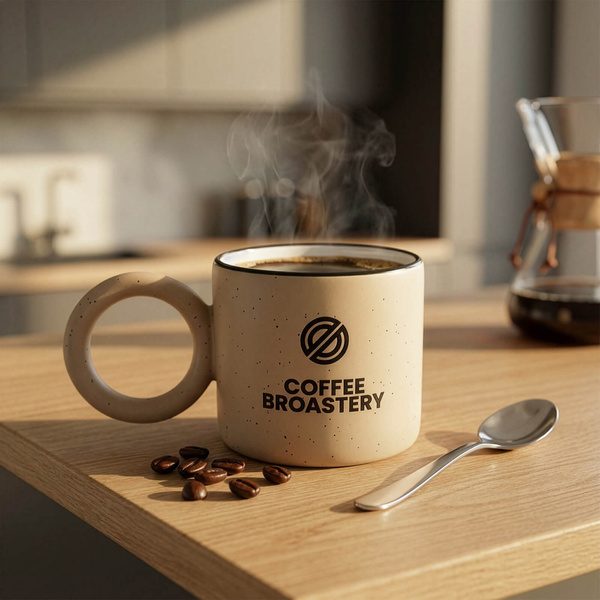 Kubek z Logo Bro Coffee Roastery 300 ml