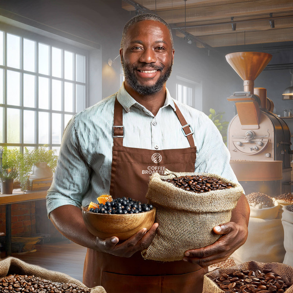 Bro Coffee Roastery - Kawa ziarnista Kenya Nyeri Speciality 400 g