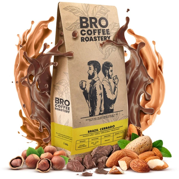 Zestaw kawa Bro Coffee Roastery Brazil Samba + Brazil Guaxupe + Brazil Cerrado 3x1kg (3kg)