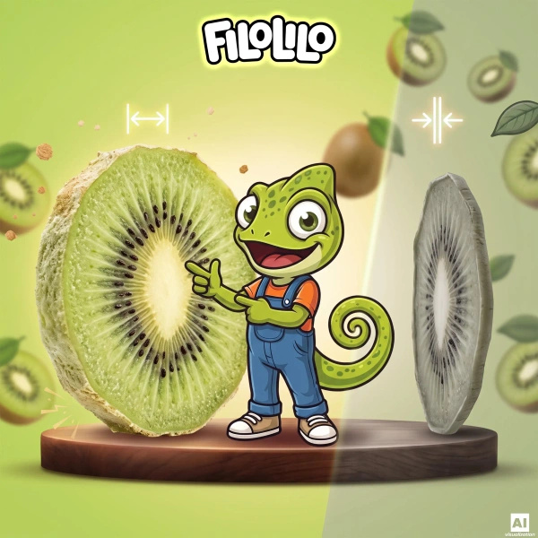 FiloLilo – Kiwi liofilizowane (plastry) 100 g