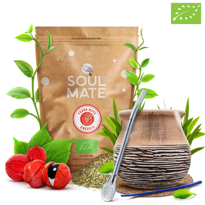 Zestaw Yerba Soul Mate Organica Energia 0,5kg