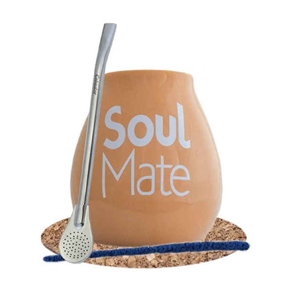 Zestaw tykwa beżowa Soul Mate bombilla