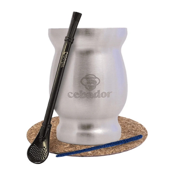 TermoMate Matero termiczne silver Cebador bombilla