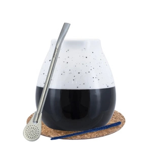ZESTAW na start Yerba Mate DUŻY CALABACH bombilla