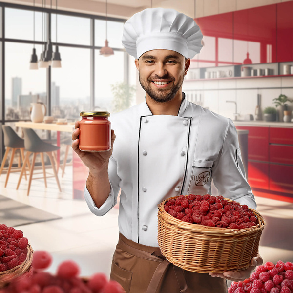 Zestaw masło orzechowe w proszku Nustino: Malina + Słony Karmel + Matcha 3x400g