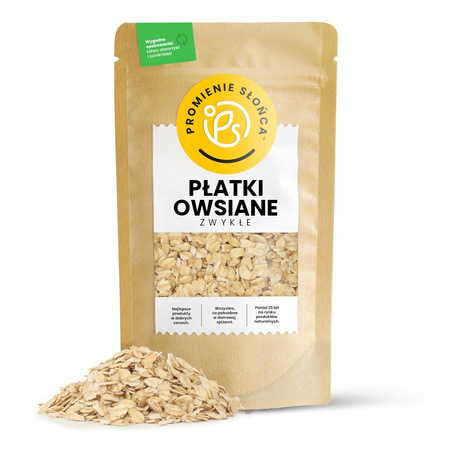 Płatki owsiane 1 kg 1000 g Promienie Słońca
