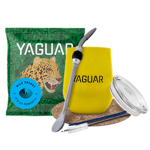 Zestaw Yerba mate TermoLid matero bombilla Yaguar + próbka