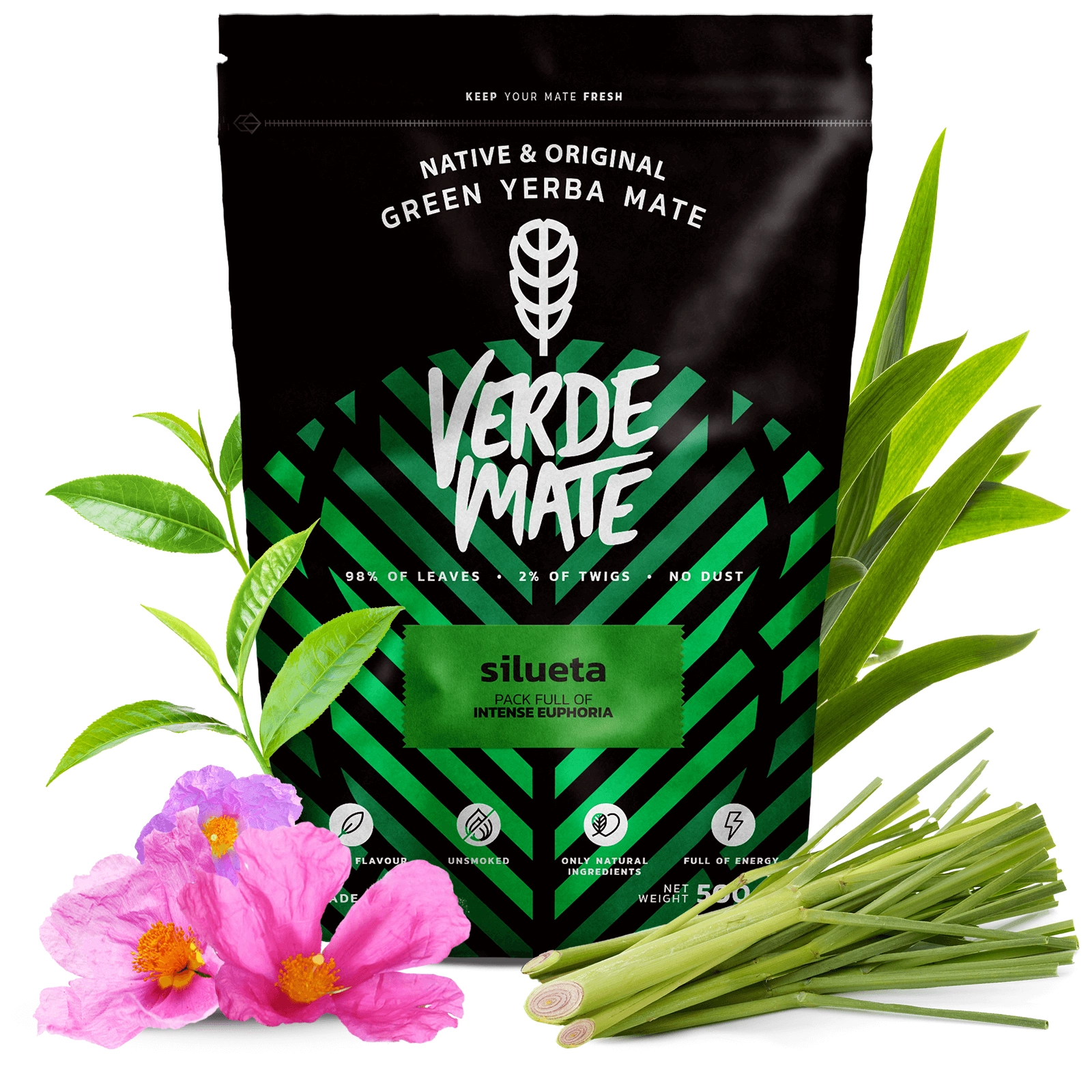Verde Mate Green Silueta - opakowanie