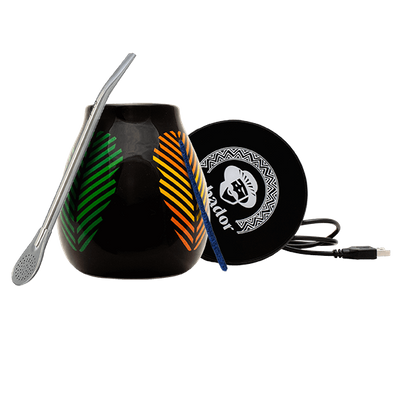 Zestaw podkładka grzejąca matero bombilla