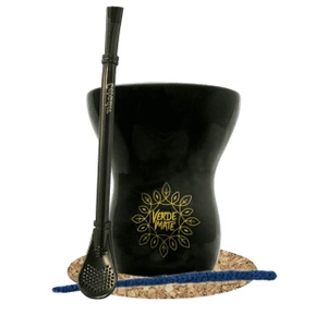 Zestaw Akcesoriów do Yerba Mate: Matero + Bombilla