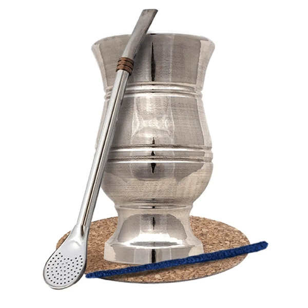 Zestaw akcesoriów do yerba mate: Palo Santo + Bombilla