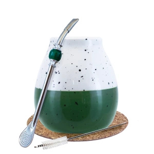 Zestaw Tykwa Pepita do Yerba Mate Bombilla 