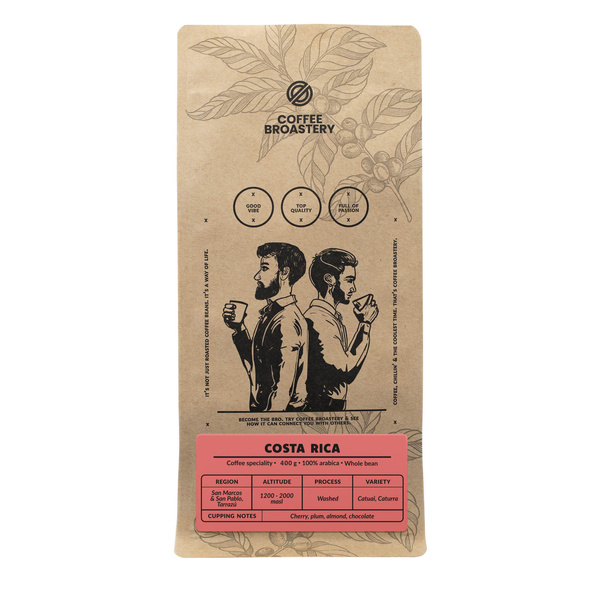 Bro Coffee Roastery - Kawa ziarnista Costa Rica San Rafael Speciality 400 g