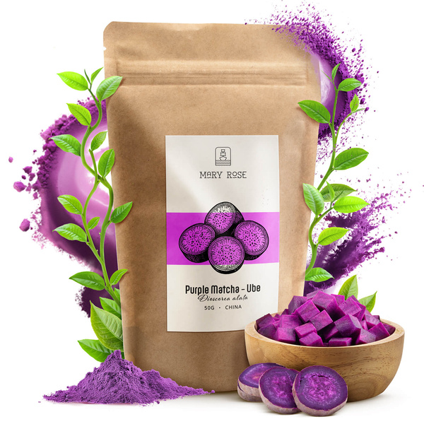 Mary Rose – Purple Matcha – Ube (w proszku) 50 g