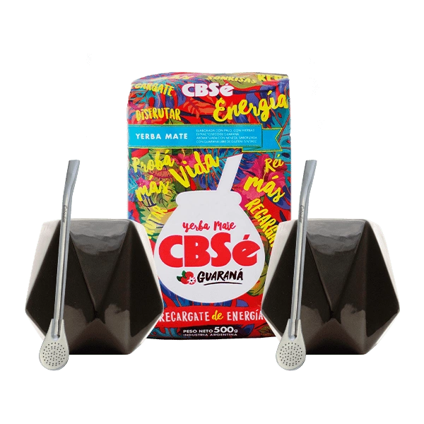 DUŻY ZESTAW STARTOWY DLA DWOJGA DO YERBA MATE CBSE