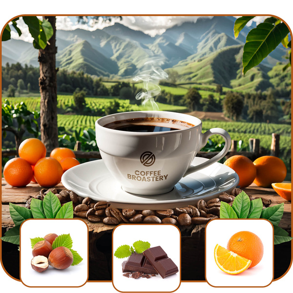 Bro Coffee Roastery - Kawa ziarnista Amico dall'Italia Espresso Roast 400 g