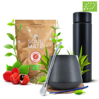 Zestaw Yerba Soul Mate Energia 500g Termos 7.0