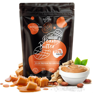 Zestaw masło orzechowe w proszku Nustino: Malina + Słony Karmel + Matcha 3x400g