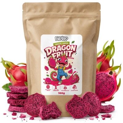 FiloLilo – Smoczy owoc liofilizowany (plastry) 100 g