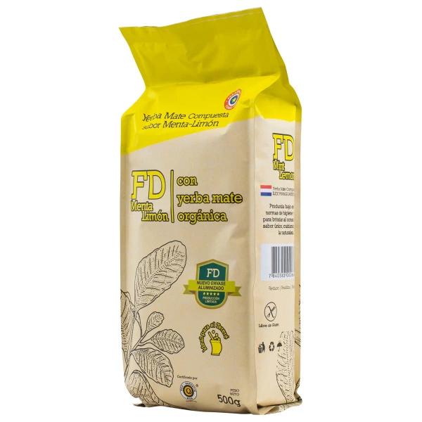 Fede Rico Menta Limon 0,5 kg 500 g – miętowo-cytrynowa yerba mate