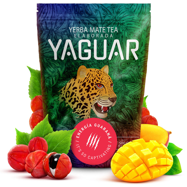 Zestaw prezentowy Yerba Mate Yaguar Energia 0,5kg