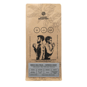Bro Coffee Roastery - Kawa ziarnista Amico dall'Italia Espresso Roast 400 g
