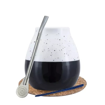 ZESTAW na start Yerba Mate DUŻY CALABACH bombilla