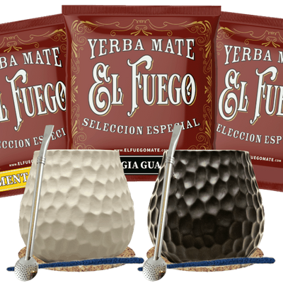 Zestaw Yerba Mate Matero bombilla DLA DWOJGA