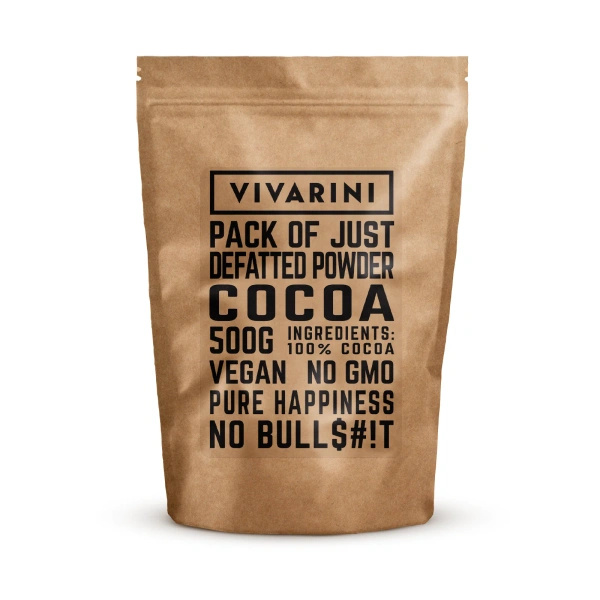 Vivarini – Kakao alkalizowane ciemne (proszek) 0,5 kg