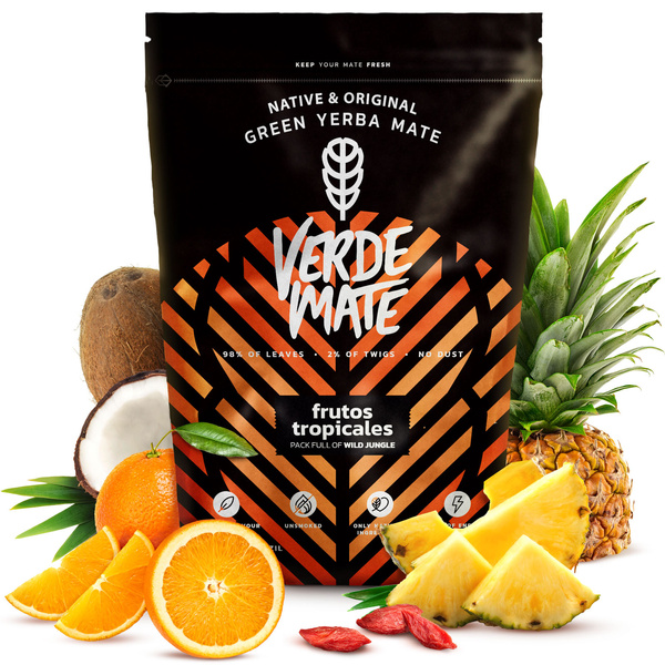Zestaw Yerba Mate Verde Mate 2x500g 1kg Tykwa + Bombilla