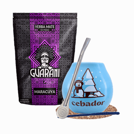 Zestaw Yerba Mate Marakuja + Tykwa 500g