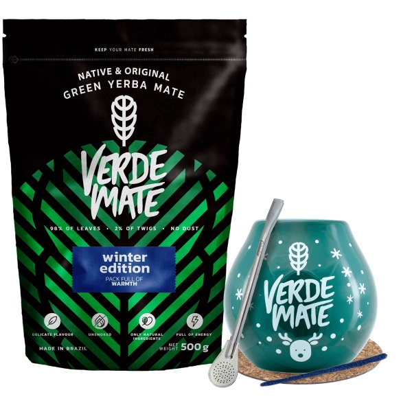Zestaw Startowy zima Yerba Verde Mate Winter 500g