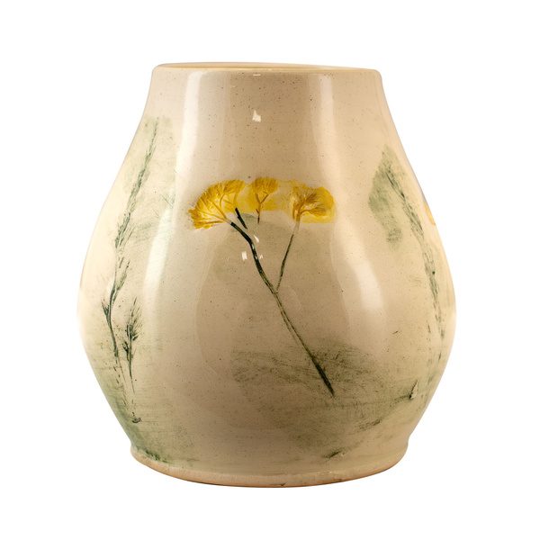 Matero Ceramiczne Flora Yellow 300 ml – seria Crater