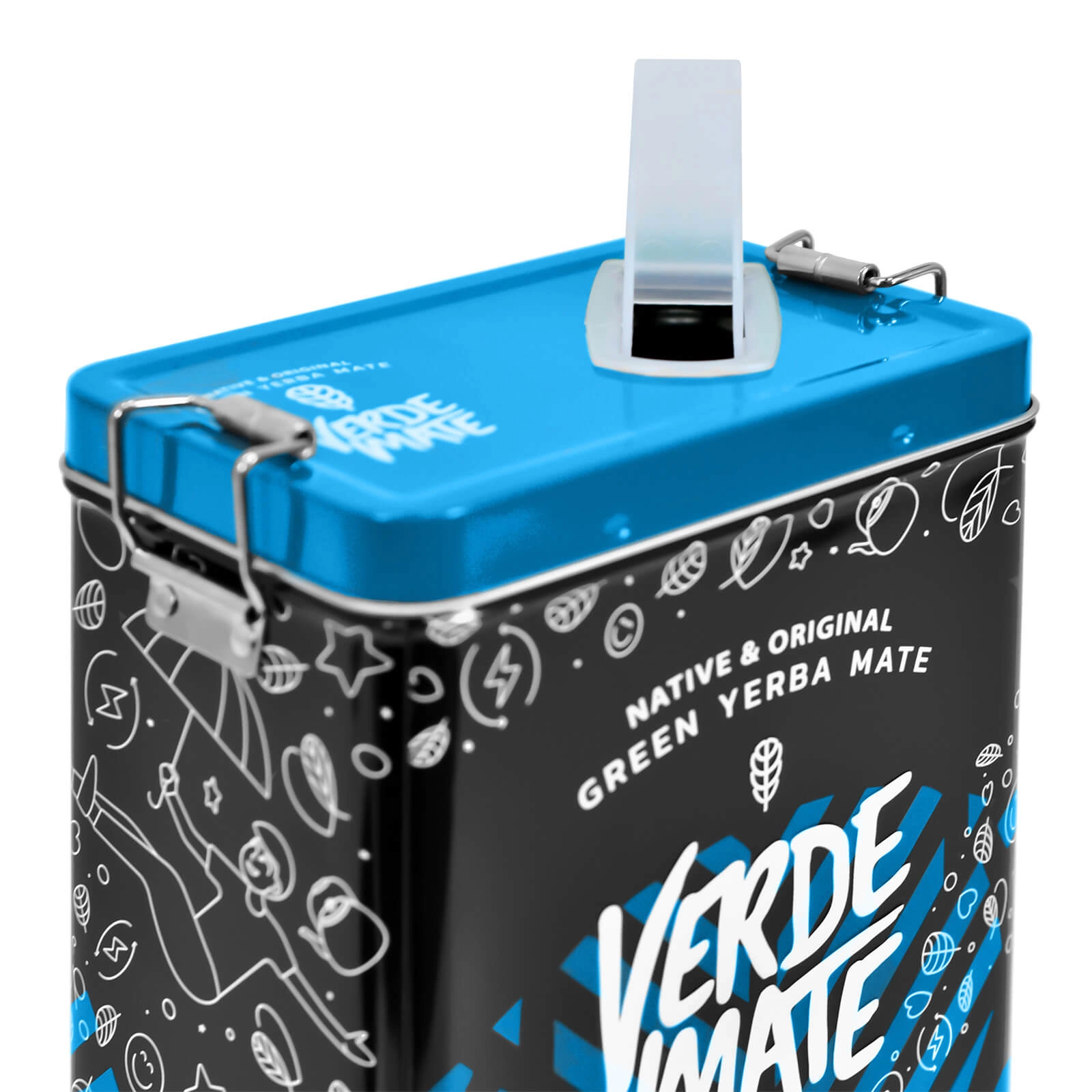 Verde Mate Green Más IQ Tropical - opakowanie