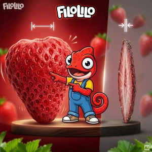 FiloLilo – Truskawka liofilizowana (cała) 100 g