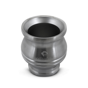 TermoColador – naczynko termiczne do yerba mate – 190 ml (srebrne)