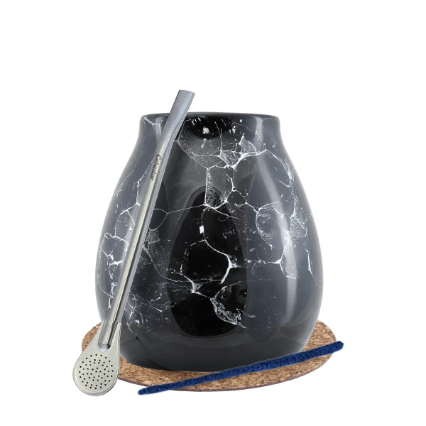 Zestaw Yerba Mate Matero Tykwa Marmol Bombilla 