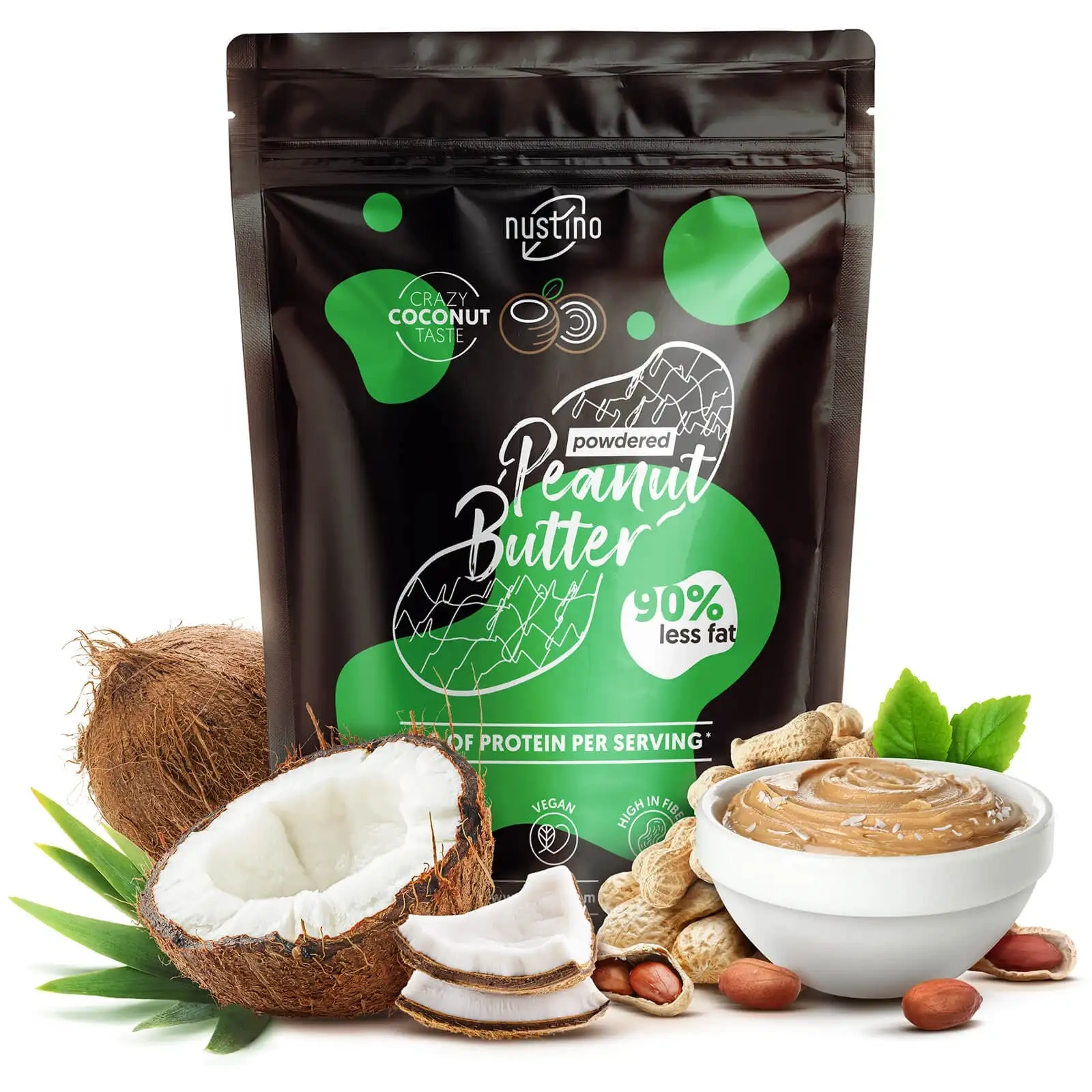 Masło orzechowe w proszku Nustino Coconut