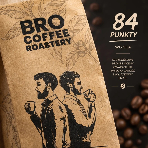 Bro Coffee Roastery – Kawa ziarnista Brazil Samba Premium 400 g