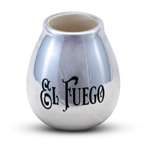Zestaw Yerba Mate: El Fuego Elaborada 1kg + Matero + Bombilla