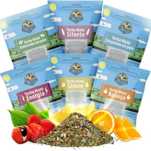 Yerba Mate kompletny zestaw próbek Rio Parana 