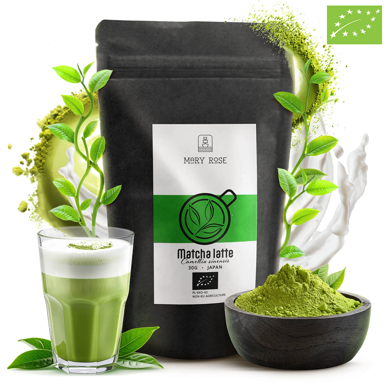 Opakowanie Matcha Latte