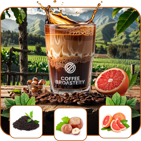 Zestaw kawa Bro Coffee Roastery Nicaragua Colibrí Azul + Brazil Samba 2x1kg (2kg)