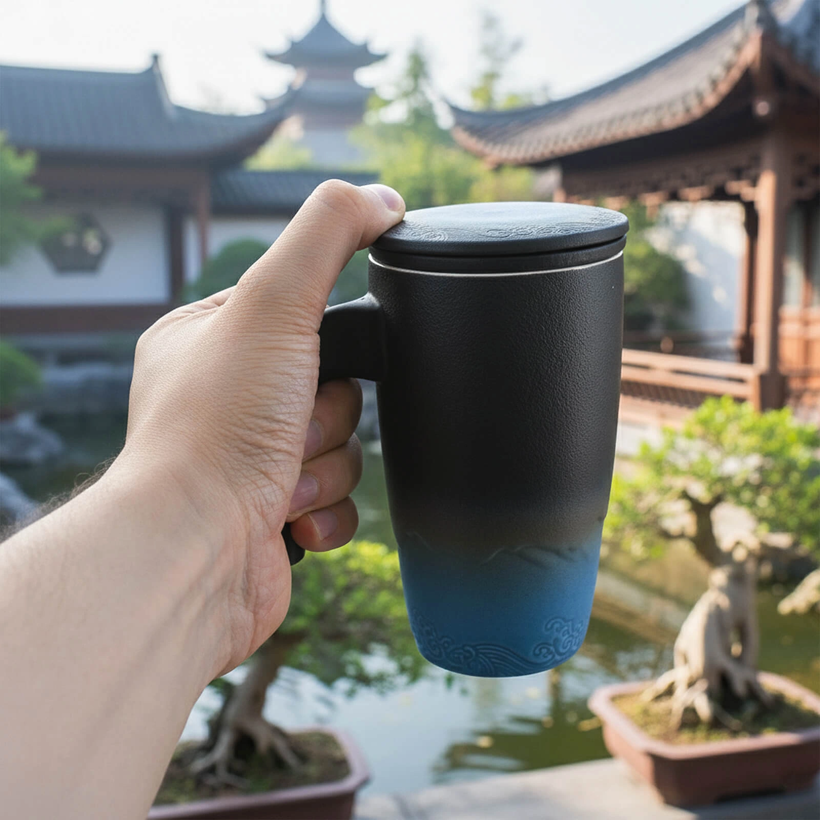 Kubek z zaparzaczem Mystea