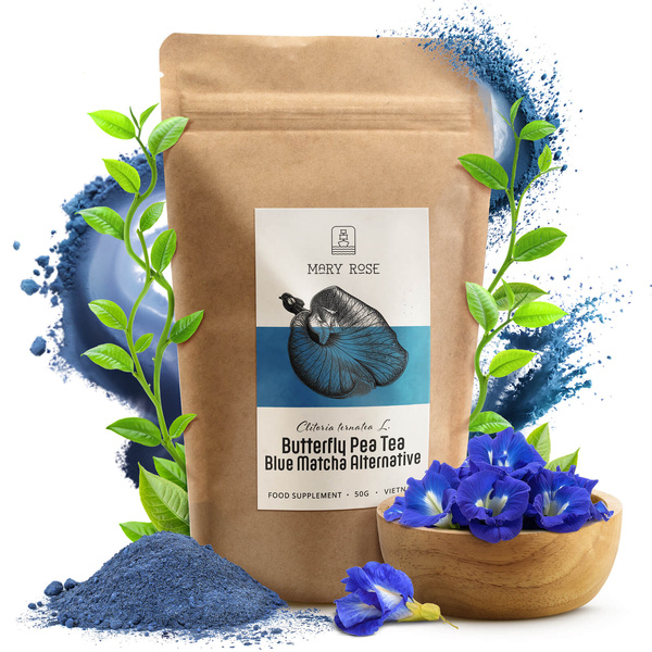 Mary Rose – Blue Matcha Alternative – Butterfly Pea Tea (w proszku) 50 g