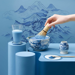 Zestaw akcesoriów do parzenia herbaty matcha