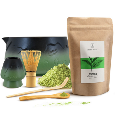Zestaw do parzenia herbaty matcha