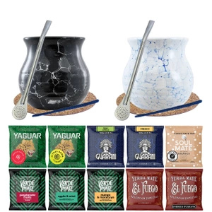 Zestaw Yerba Mate dla Dwojga 10 x 50g 500g Matero