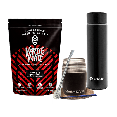 Zestaw Yerba  Verde Mate 500g 0,5kg Tykwa Drive