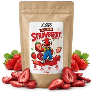 FiloLilo – Truskawka liofilizowana (plastry) 20 g